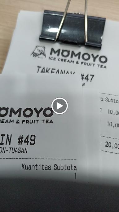 MOMOYO ICE CREAM & FRUIT TEA TUASAN