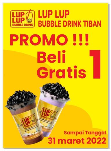 LUP LUP BUBBLE DRINK TIBAN